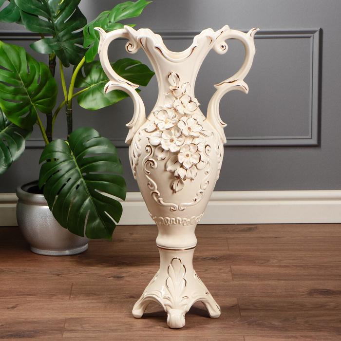 Ваза напольная "Монро" лепка