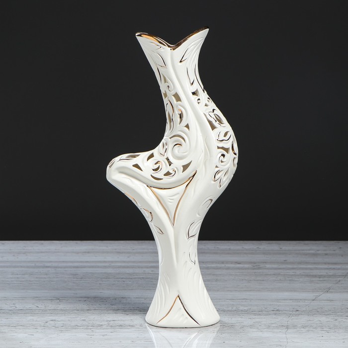 Ваза напольная "Фазан" резка