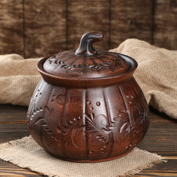 Жаровня "Тыква" декор, 2 л