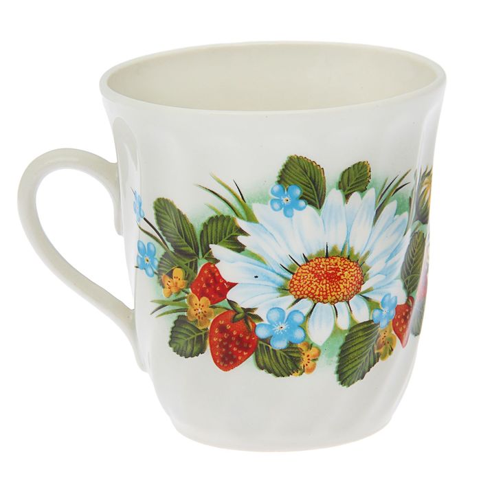 Кружка 300 мл "Мелодия" лесная деколь