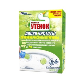 Диски чистоты Туалетный утенок «Цитрусовый бриз», 6 шт. от Сима-ленд