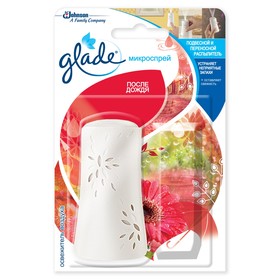 

Освежитель воздуха Glade «После дождя», микроспрей, основной блок, 10 мл