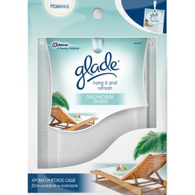 

Саше ароматическое Glade Hang it and Refresh «Океанский оазис», 8 г