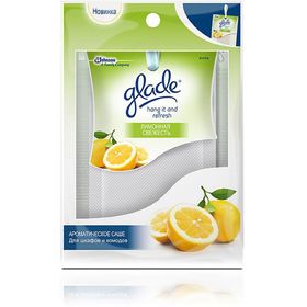 

Саше ароматическое Glade Hang it and Refresh «Лимонная свежесть», 8 г