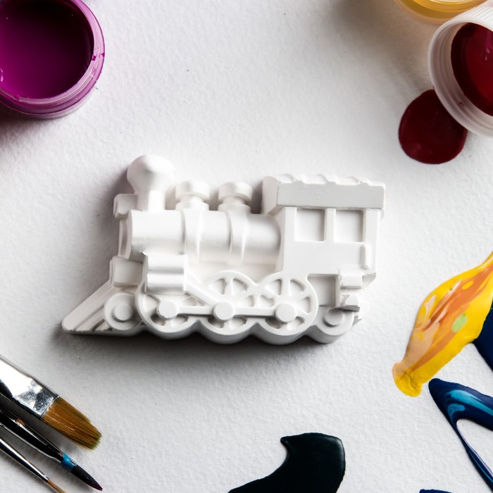 Фигурка-раскраска "Паровозик"