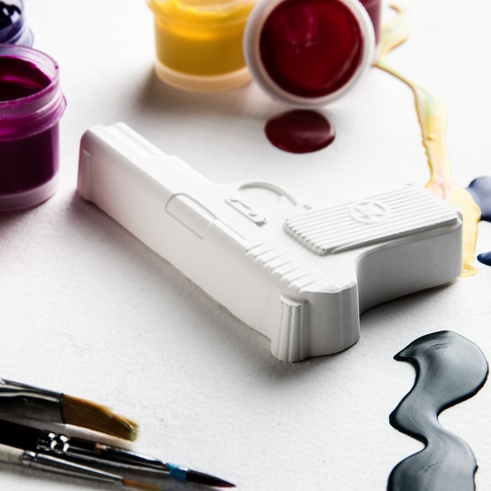 Фигурка-раскраска "Пистолет"