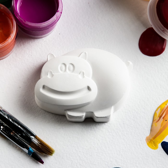 Фигурка-раскраска "Бегемотик"