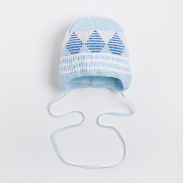 Шапка для мальчика, размер 36-38, цвет МИКС (арт. 2667)