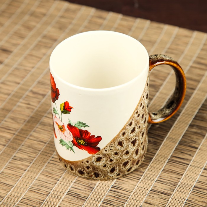 Кружка 400 мл "Офисная сафари" с деколью