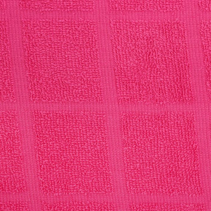 Полотенце махровое банное, цвет ярко-розовый, размер 80х160 см, хлопок 340 г/м2