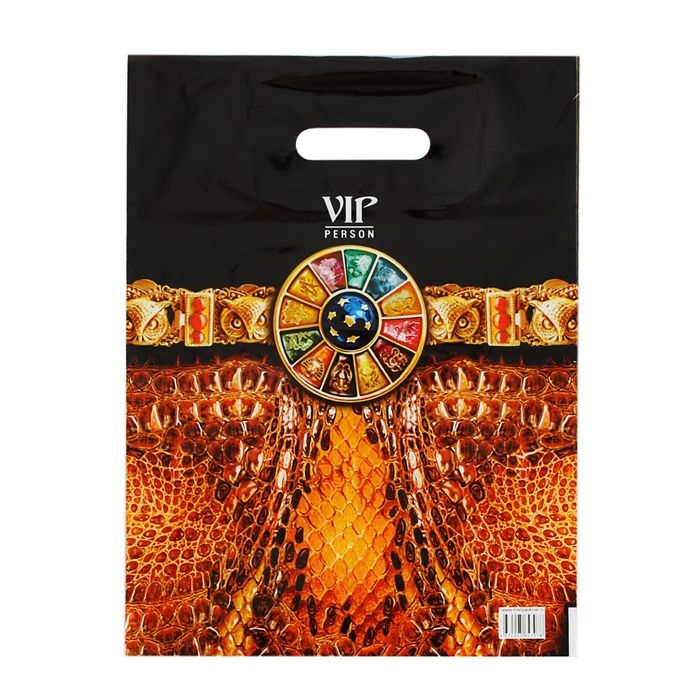 Пакет "Вип", полиэтиленовый с вырубной ручкой, 31х40 см, 60 мкм