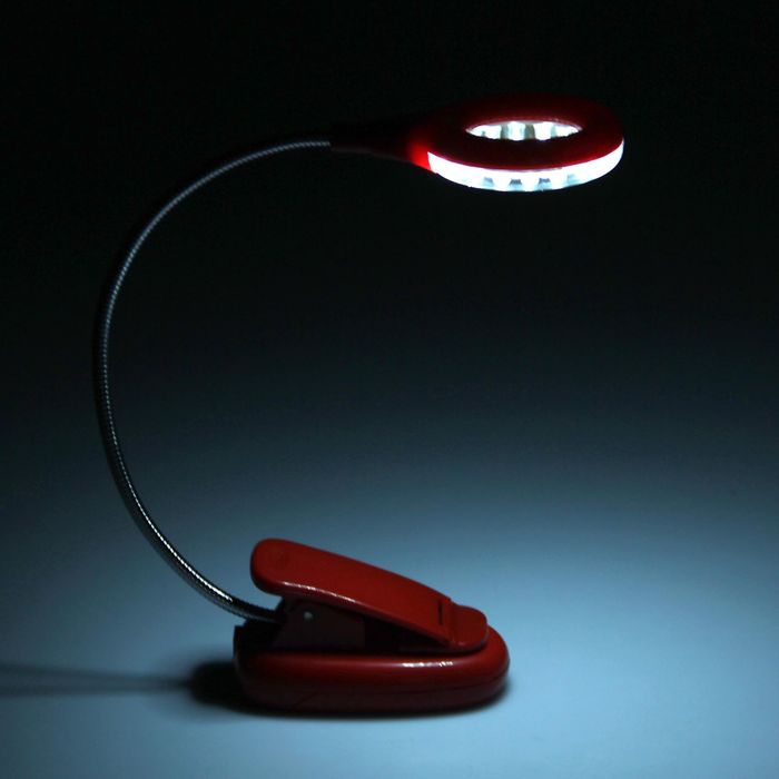 Лампа на прищепке "Стильная" МИКС