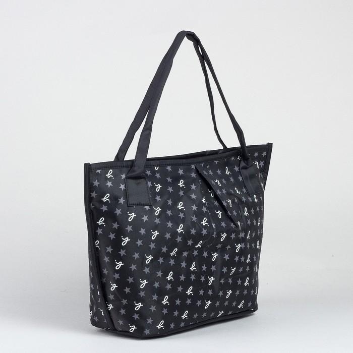 Сумка женская на молнии "Классика", 1 отдел, чёрная