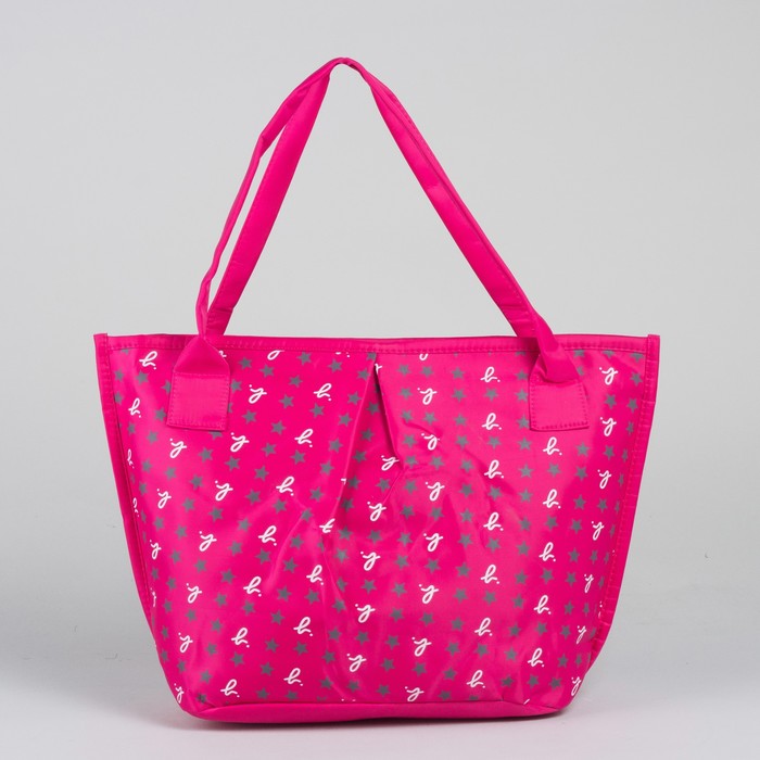 Сумка женская на молнии "Классика", 1 отдел, цвет малиновый