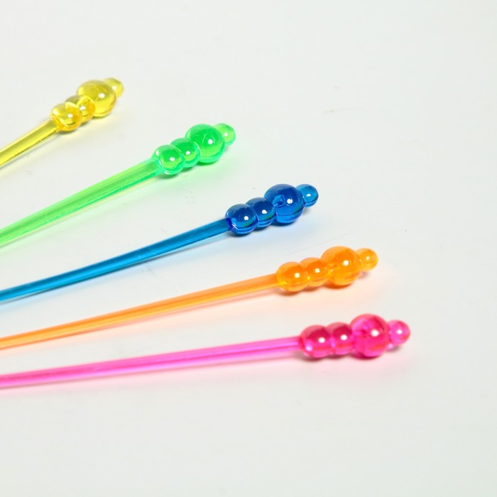 Шпажки для канапе "Шарики" цвета МИКС (набор 24 шт)