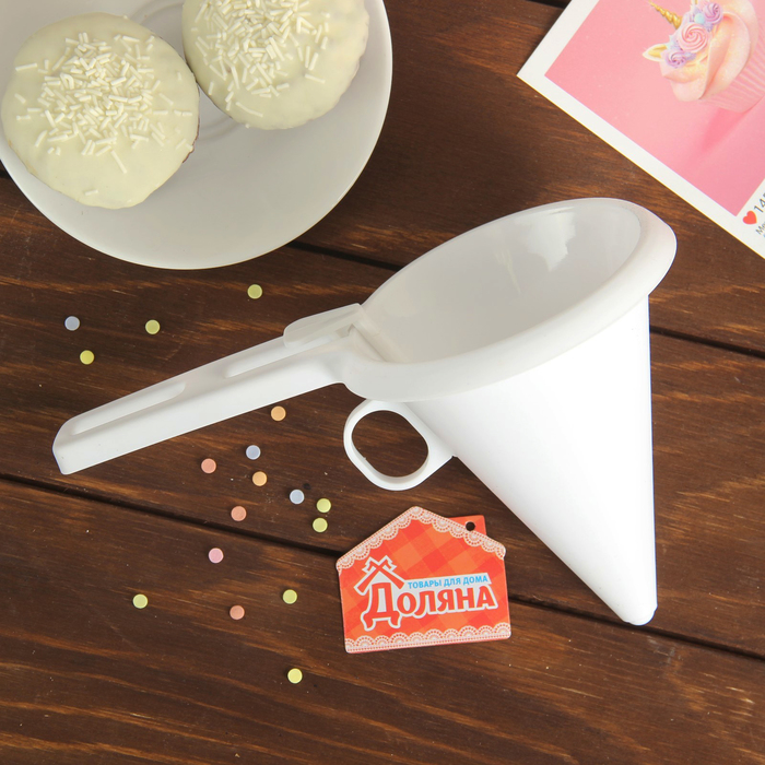 Воронка для кондитерских украшений 21,5х11,5 см