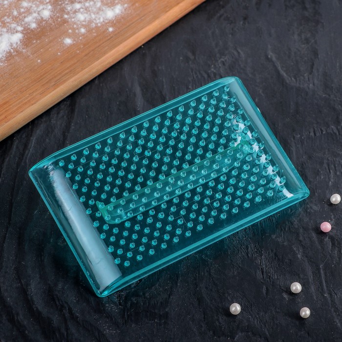 Моделирующий оттиск для мастики 12х7,5 см "Точки"