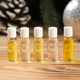 

Набор натуральных эфирных масел "Ароматы зимних праздников" синий, 5 шт.: мандарин, пихта, сосна, апельсин, кедр