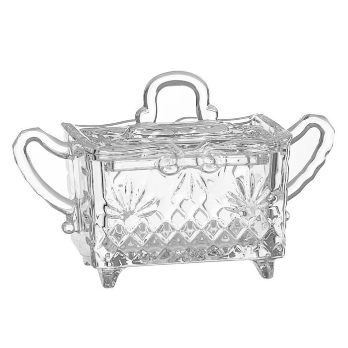 Сахарница 100 мл, 14 см, с крышкой