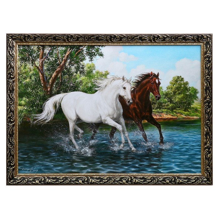 Картина "Пара коней"