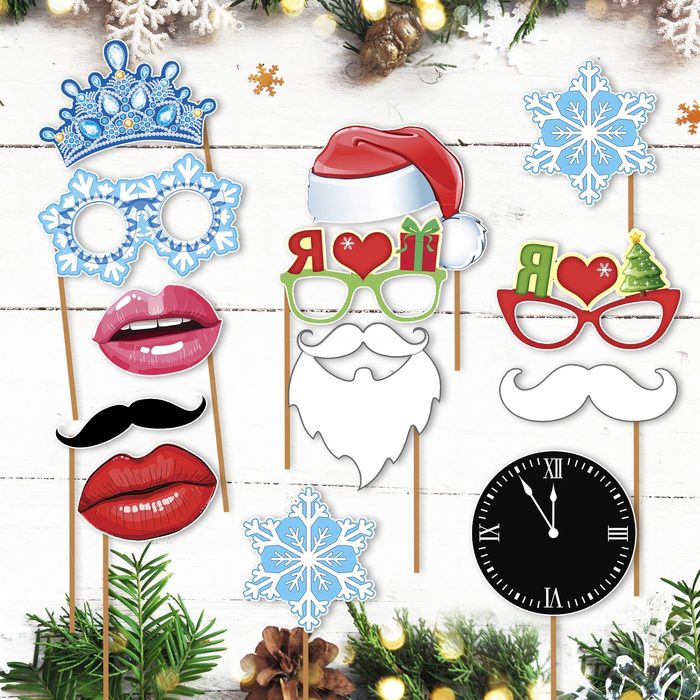 Набор фотобутафории "Пока часы 12 бьют!"