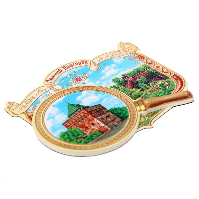 Магнит с лупой «Нижний Новгород»