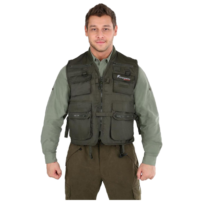 Жилет рыболовный Nova Tour F-02, XL, Хаки