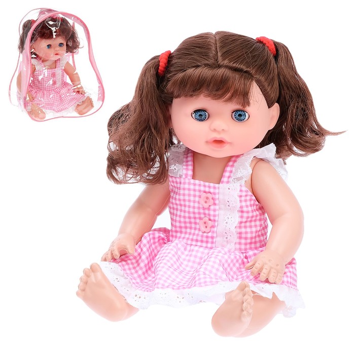 Кукла "Кристина", закрывает глазки, русская озвучка, МИКС