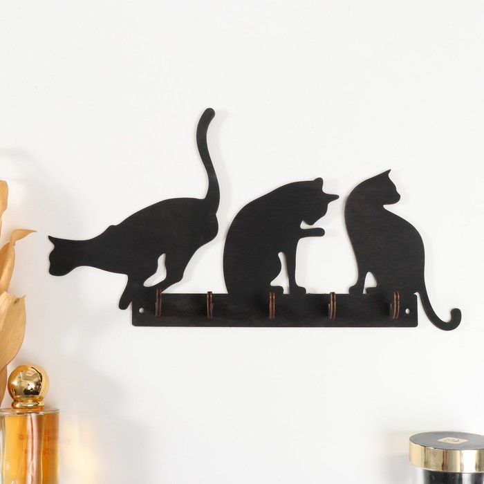 Ключница открытая "Три кошки"