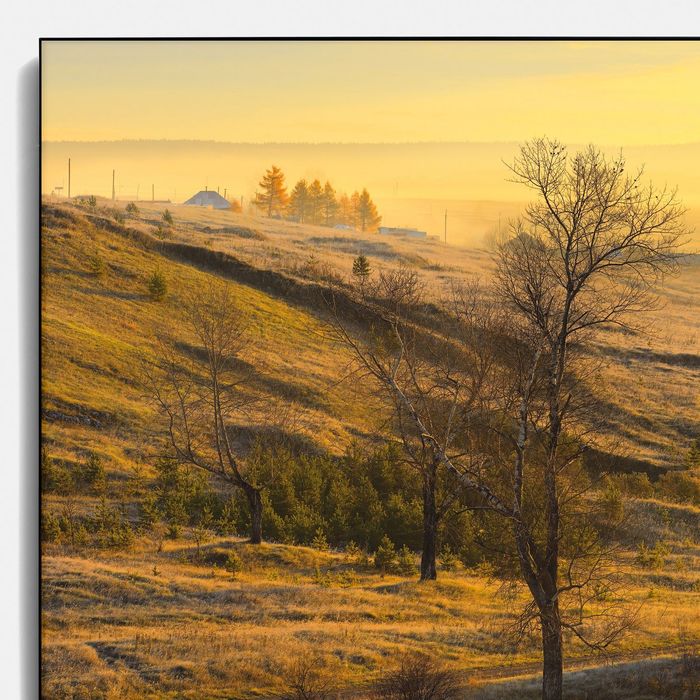 Авторская фотокартина «Октябрьское утро»