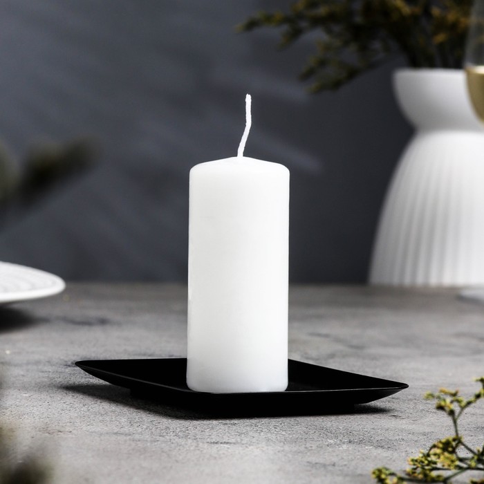 Подсвечник Тарелка квадратная 100х100 №1