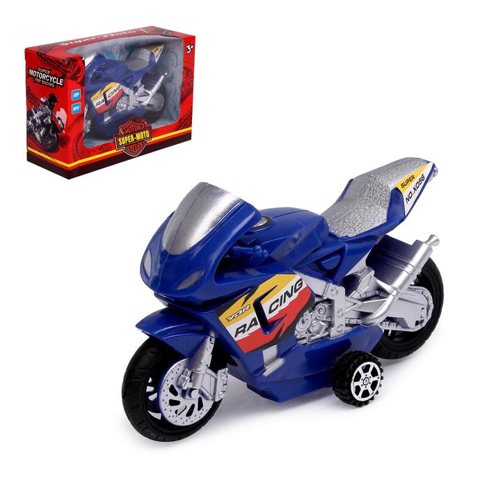 Мотоцикл инерционный «Спортбайк», цвет МИКС цена и фото