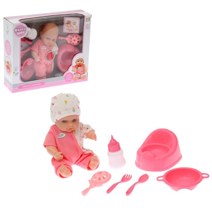 Пупс функциональный "Нюрочка", писает, пьёт, с аксессуарами