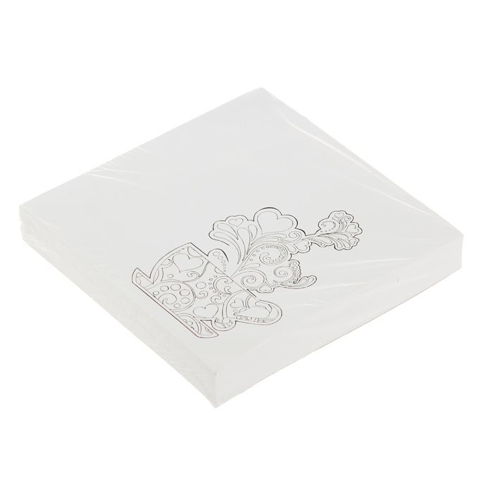 Блок бумаги для записей Антистресс 13*13см, 200л, 70г "Кофе", офсет