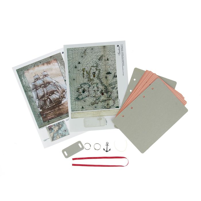 Набор для создания блокнота "К дальним берегам"