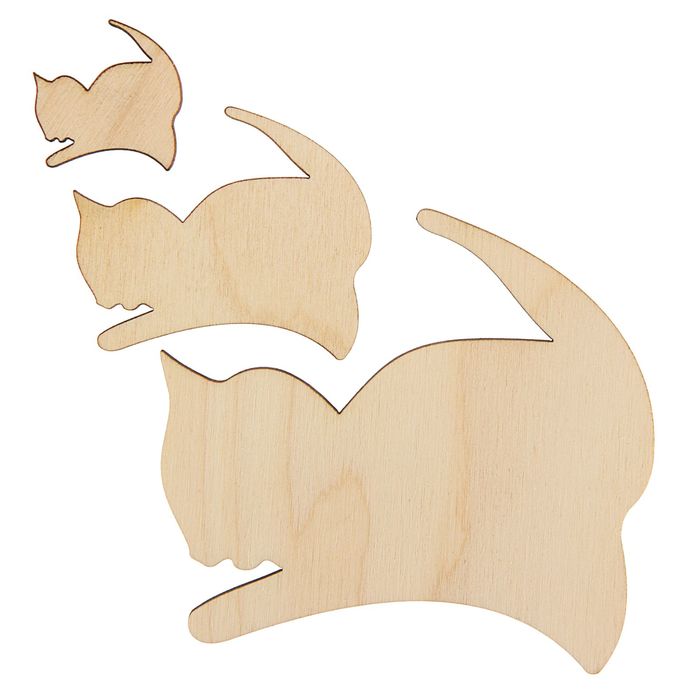 Набор заготовок "Котята" 3шт, 10*9 см,6*5 см,3*3 см