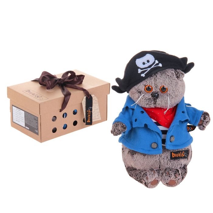 Мягкая игрушка "Басик - пират"