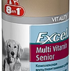 

Мультивитамины 8in1 Excel для пожилых собак, 70 таб.