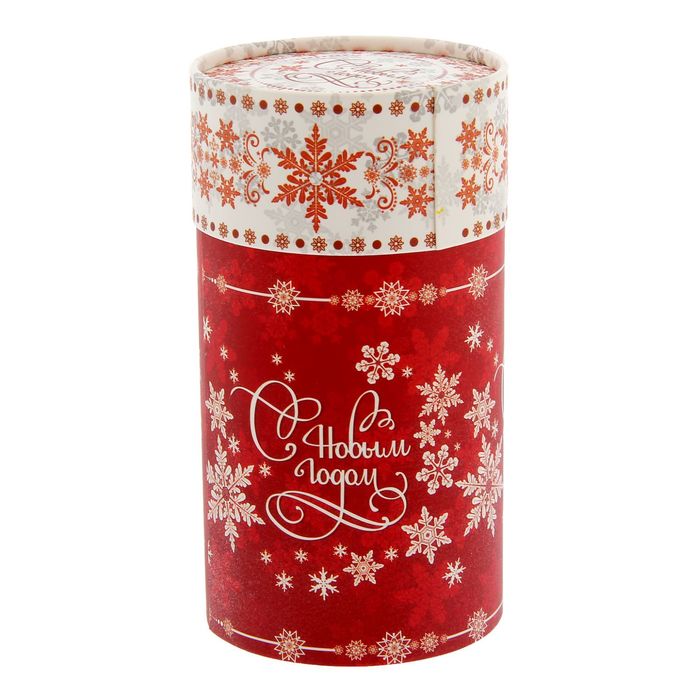 Коробка подарочная «Яркий Новый год», 8 х 14,5 см