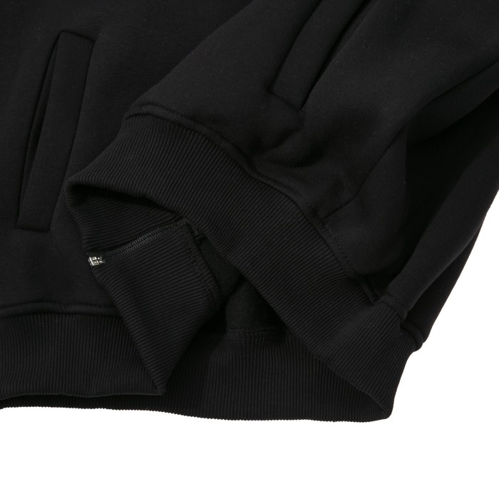 Джемпер-толстовка мужской на молнии арт.925, цвет чёрный, р-р 3XL