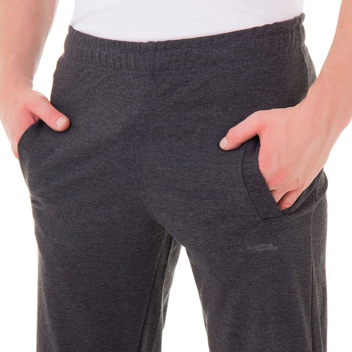 Брюки мужские спортивные арт.0156, цвет т/серый, р-р M