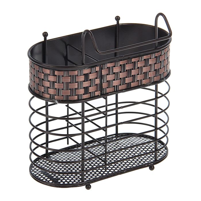 Сушилка для столовых приборов "Плетенка", овальная