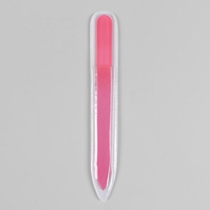фото Пилка акриловая для ногтей «нео», 14 см, в чехле, цвет микс queen fair