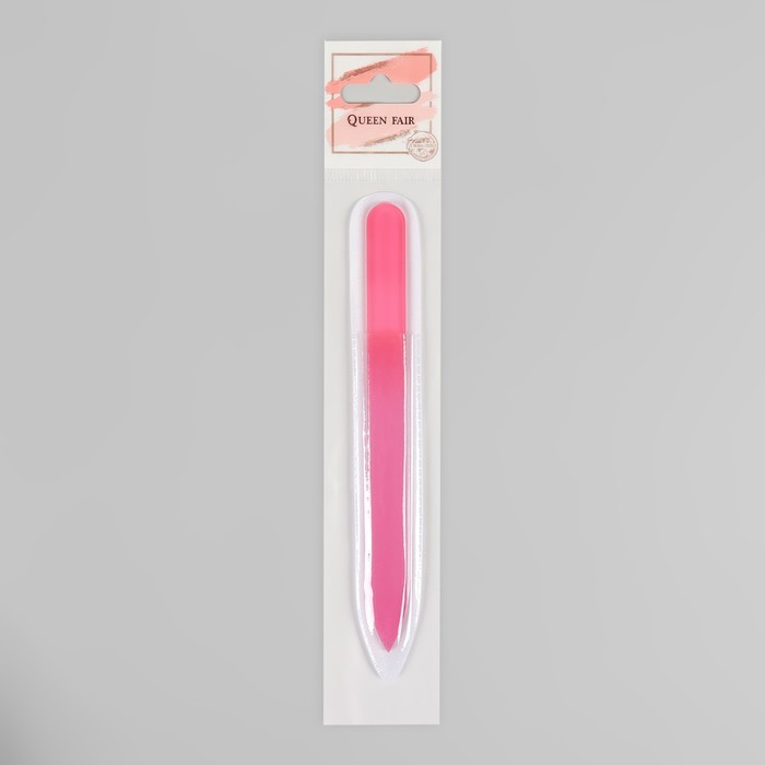 Пилка акриловая для ногтей "Неон", 14см, цвет МИКС