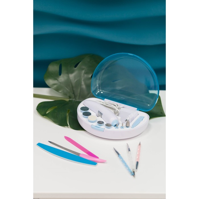 Пилка акриловая для ногтей "Неон", 14см, цвет МИКС