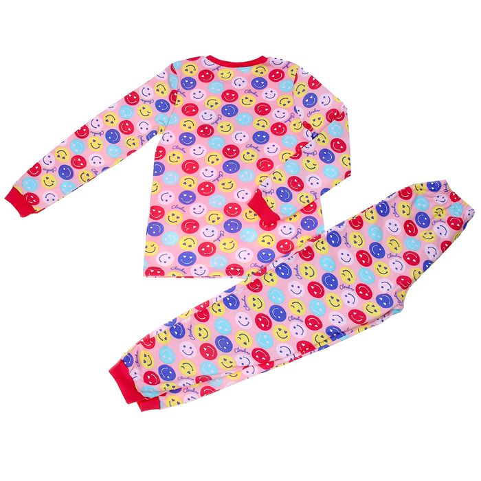 Пижама для девочки, рост 134 см (68), цвет персиковый