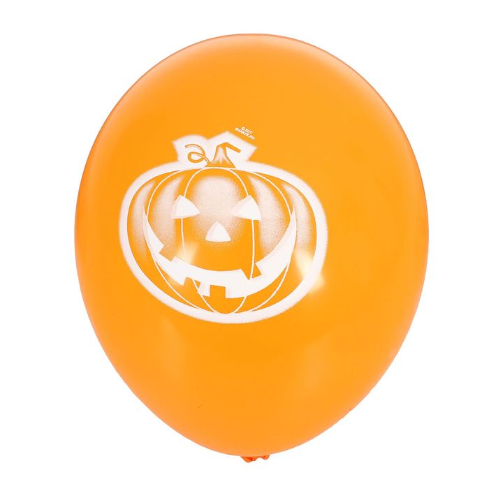 Шар латексный 12" "Страшилки", набор 50 шт., цвета, виды МИКС