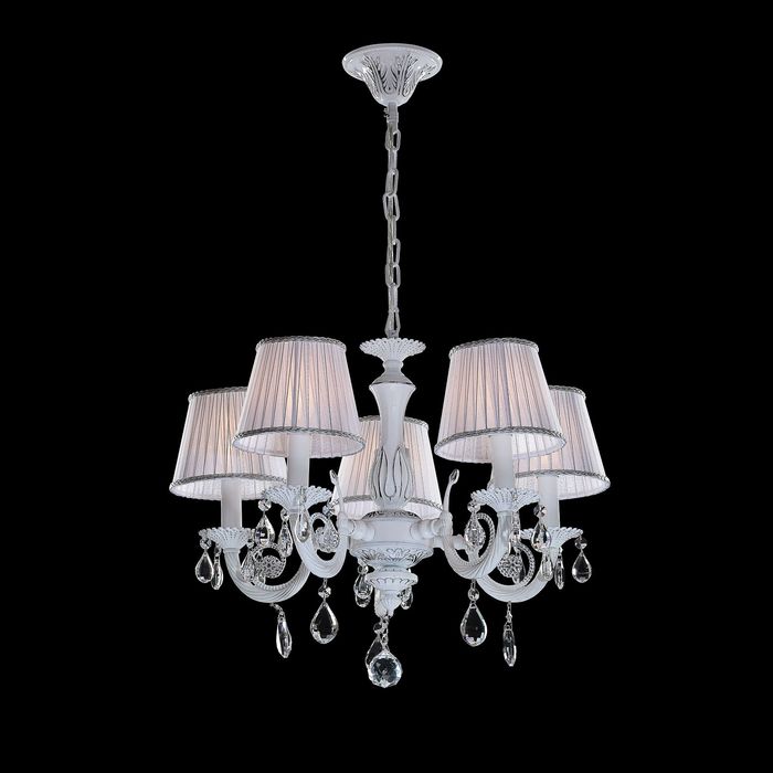 Люстра "Лорена" 5 ламп белый