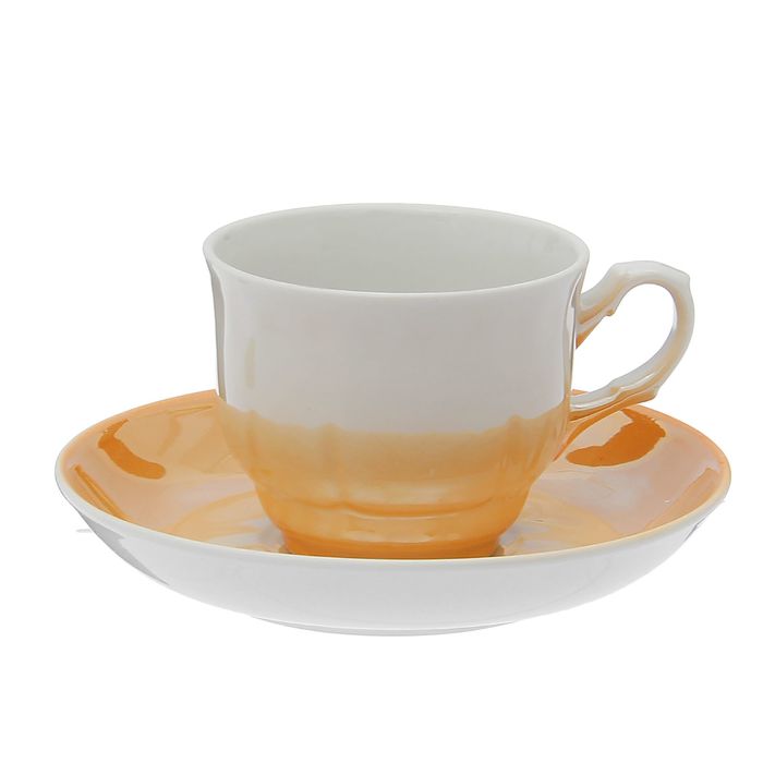 Чайная пара 250 мл "Тюльпан", блюдце 15 см