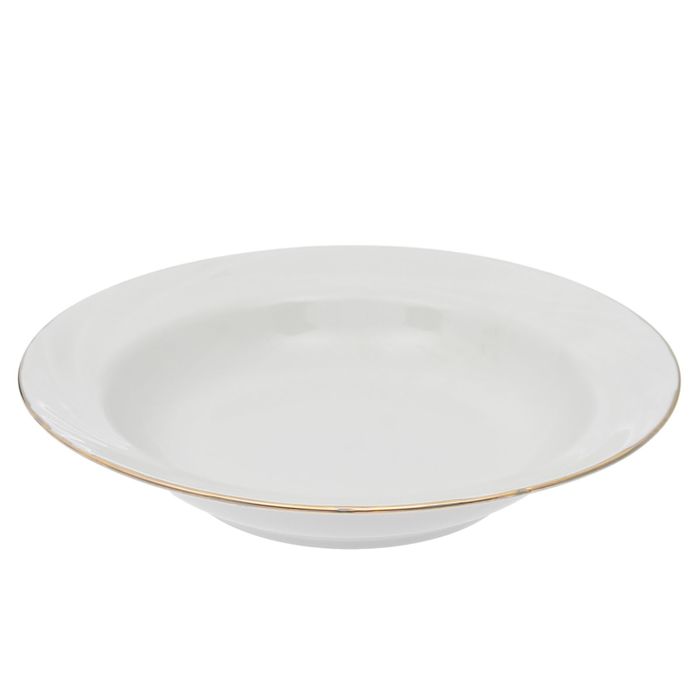 Тарелка глубокая 22 см "Голубка", 350 мл